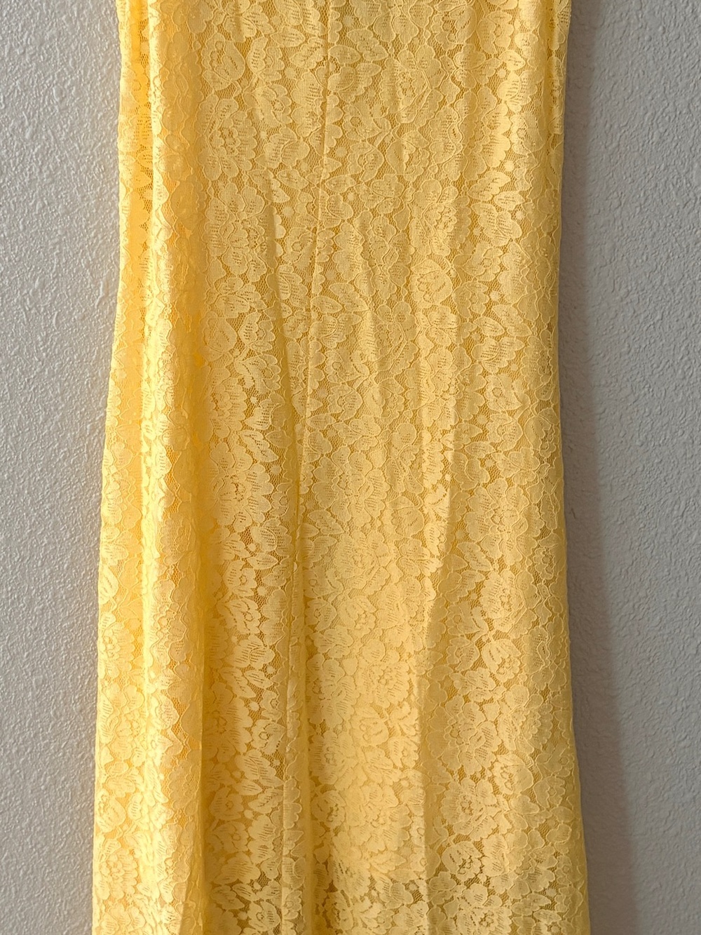 Old Navy Yellow Lace Dress